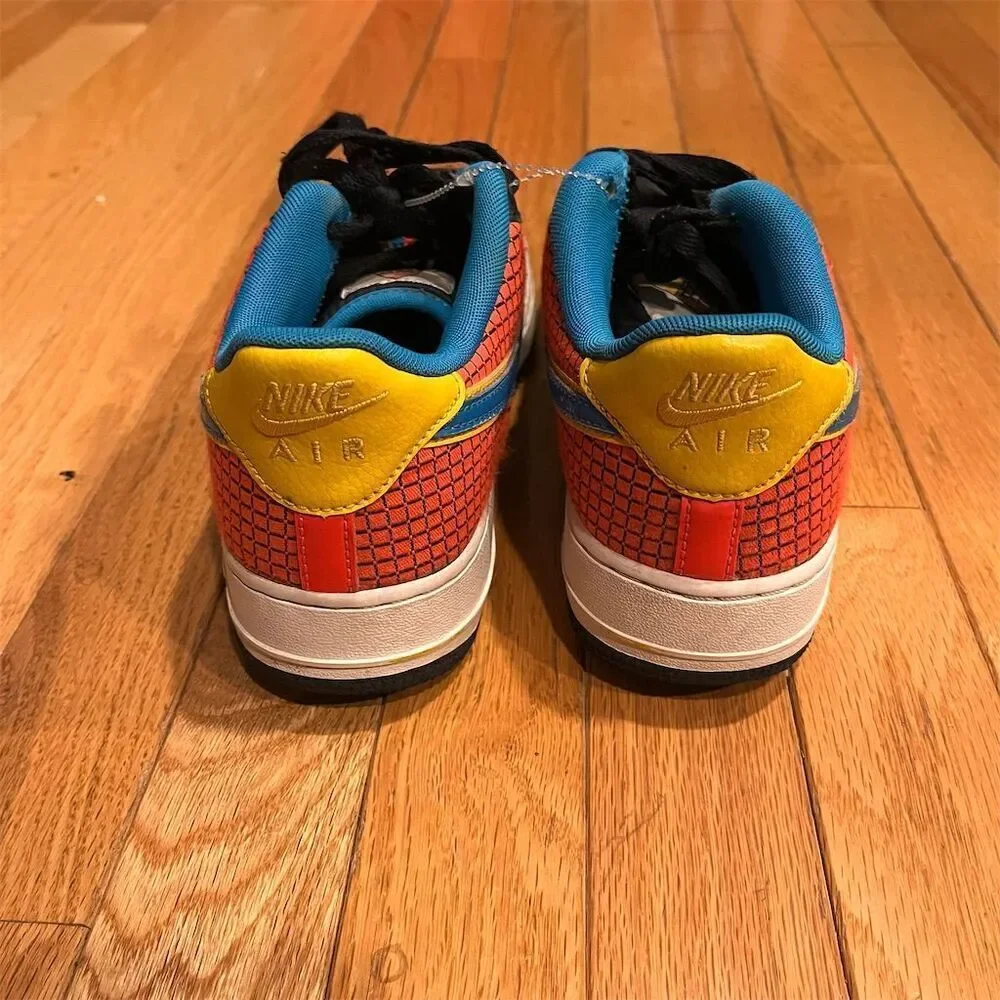Nike Air Force 1 Now Kids Sneakers Multicolor Size 6.5Y Casual Shoes
